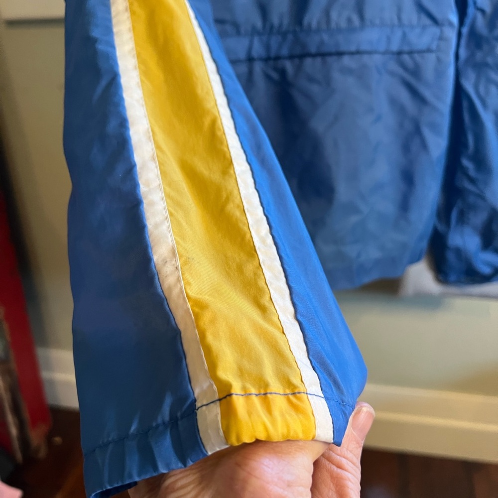 Nike Vintage Blue Jacket with Yellow Accents - Picture 4 of 9